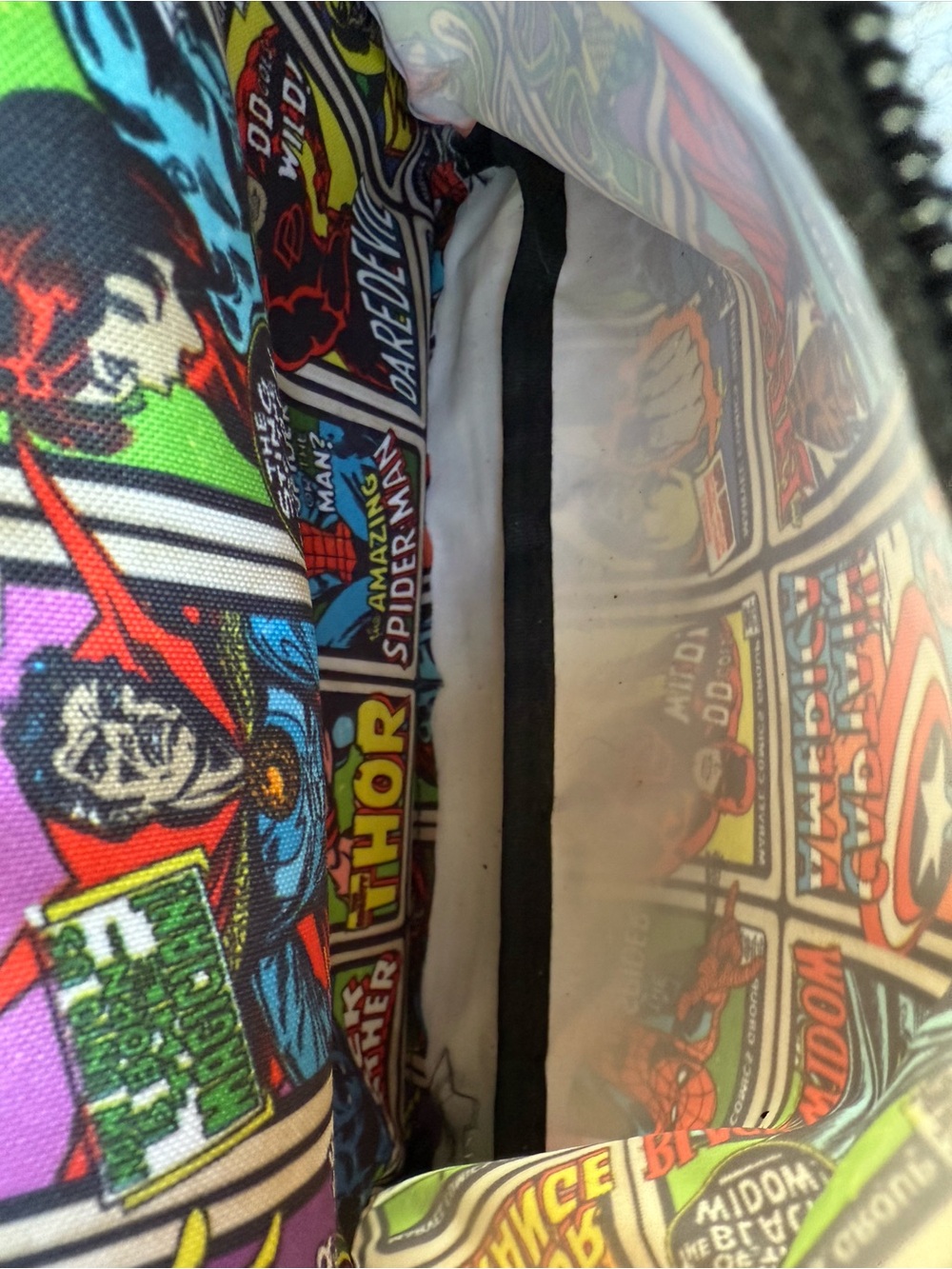 Marvel Comics Print Backpack - Picture 14 of 16